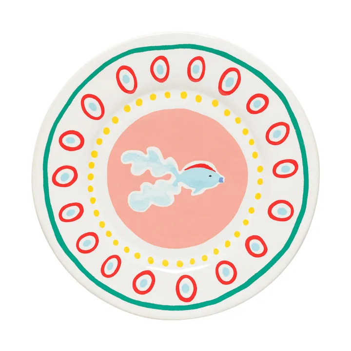 Plato de postre Summer Bliss - Guppy, Ø22 cm - Costa Nova