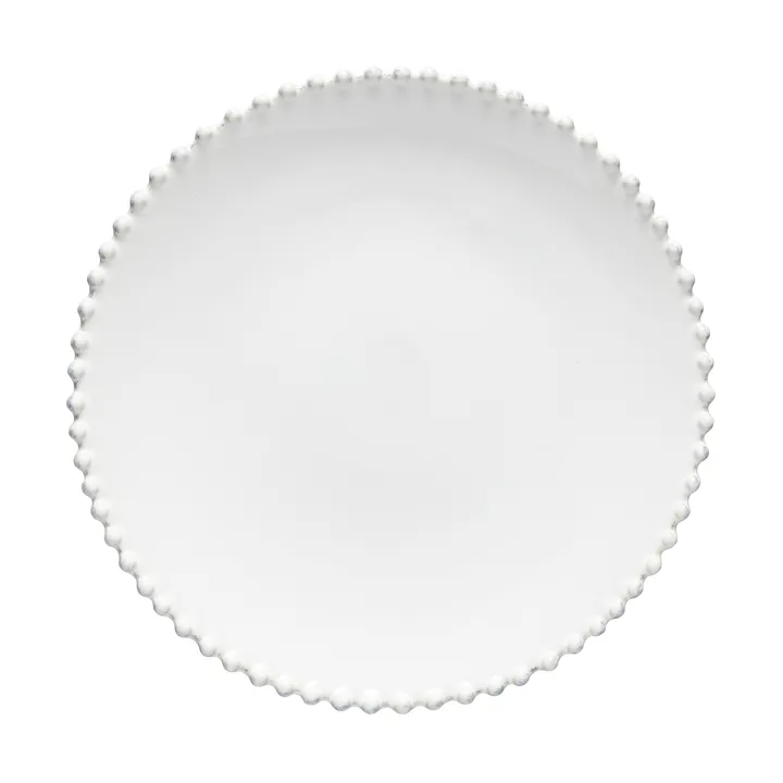Plato llano Pearl - Blanco, Ø28 cm - Costa Nova