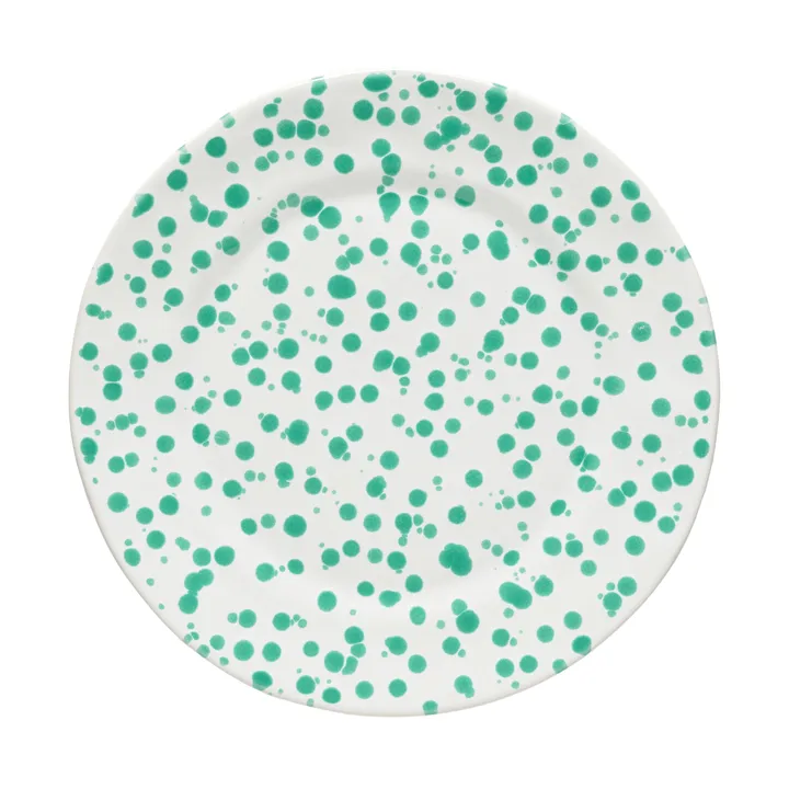 Plato llano Rafaela - Verde, Ø27 cm - Costa Nova