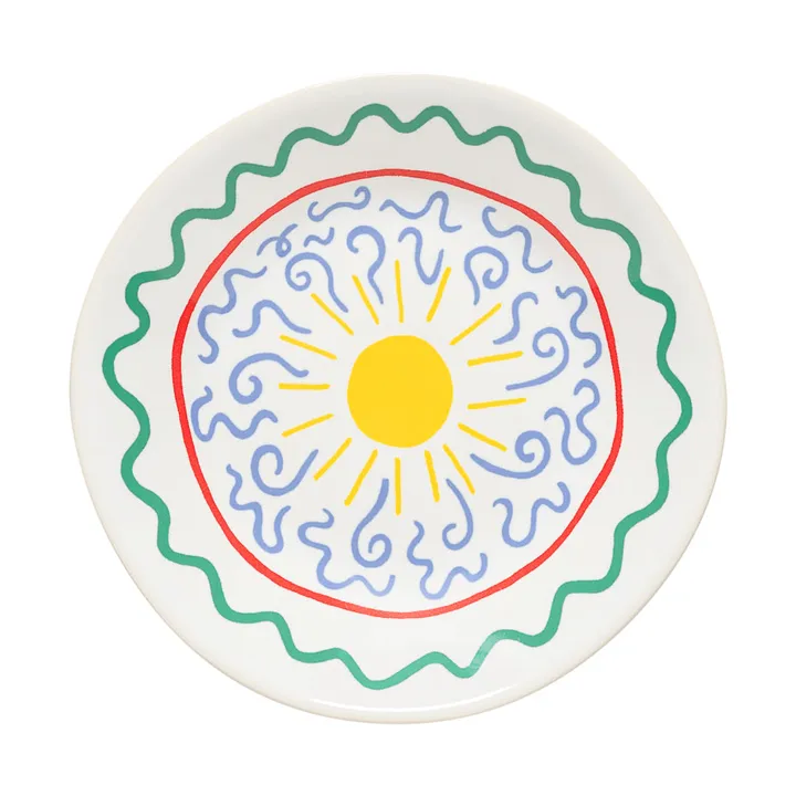 Plato Summer Bliss - Sun, Ø16,3 cm - Costa Nova