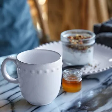 Taza Pearl - Blanco, 37 cl - Costa Nova