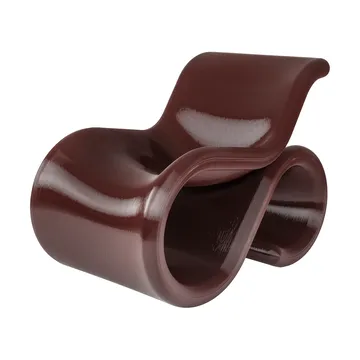 Chaise longue Éclair chair - Cherry - Crème Atelier