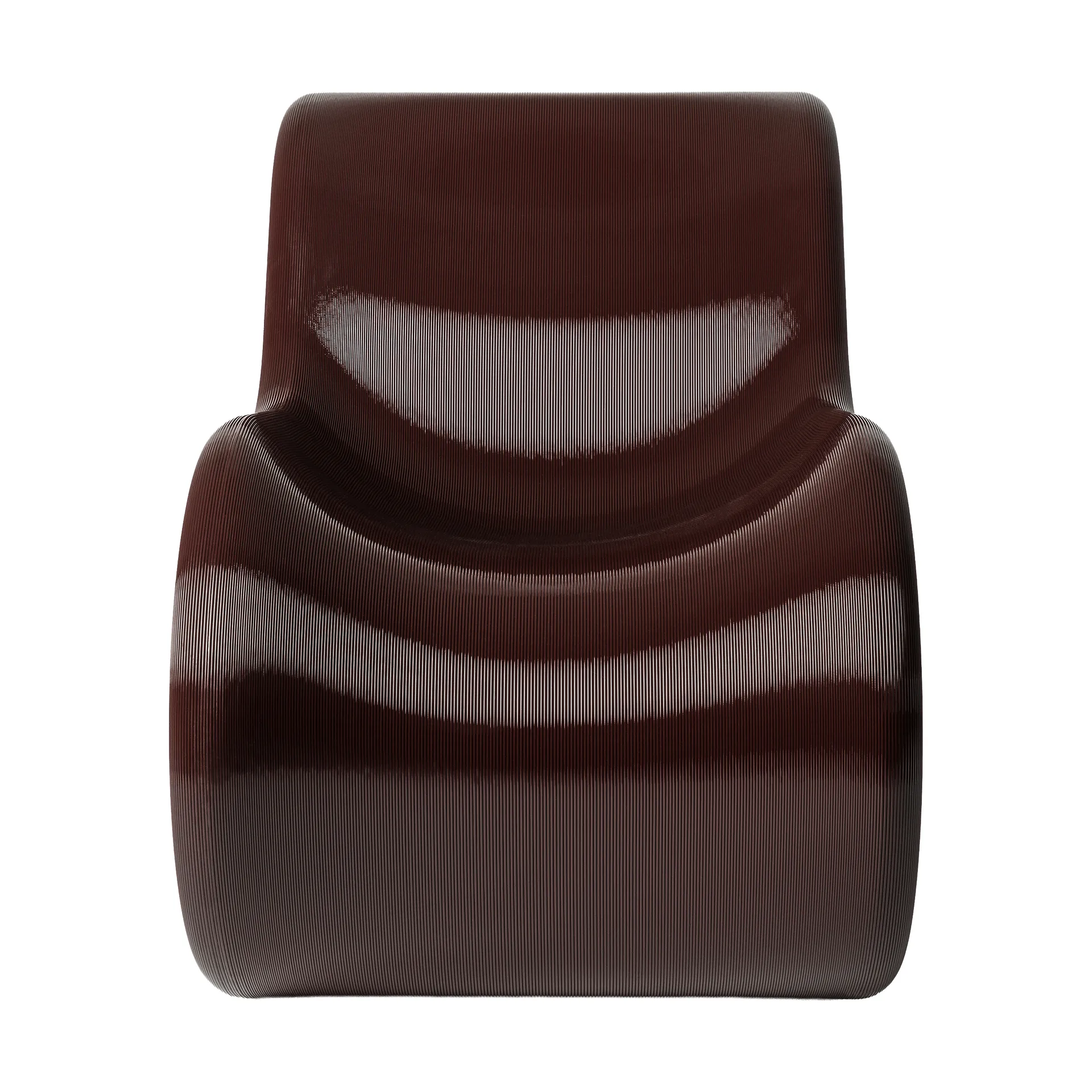 Chaise longue Éclair chair, Cherry Crème Atelier