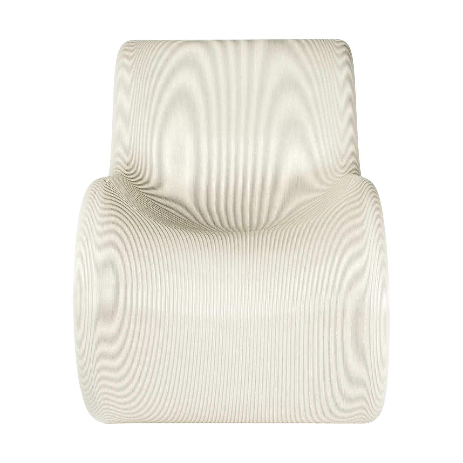 Chaise longue Éclair chair, Cream Crème Atelier