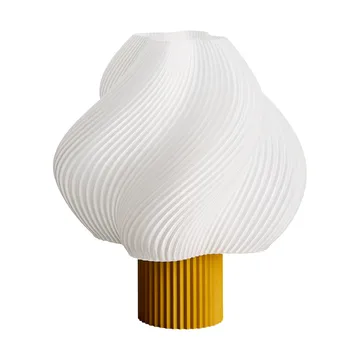 Lámpara de mesa portátil Soft Serve - Cloudberry, 23 cm - Crème Atelier