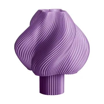 Lámpara de mesa portátil Soft Serve - Lavender sorbet, 23 cm - Crème Atelier