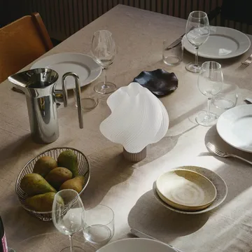 Lámpara de mesa portátil Soft Serve - Mocha, 23 cm - Crème Atelier