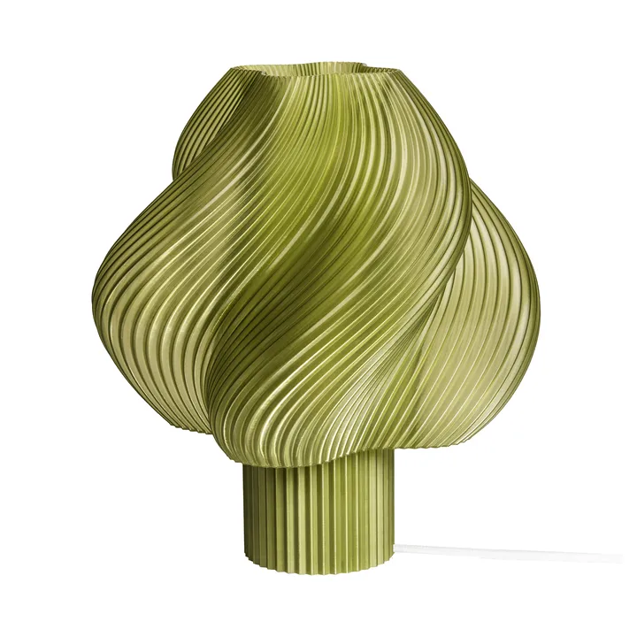 Lámpara de mesa Soft Serve - Olive, Grande, 34 cm - Crème Atelier