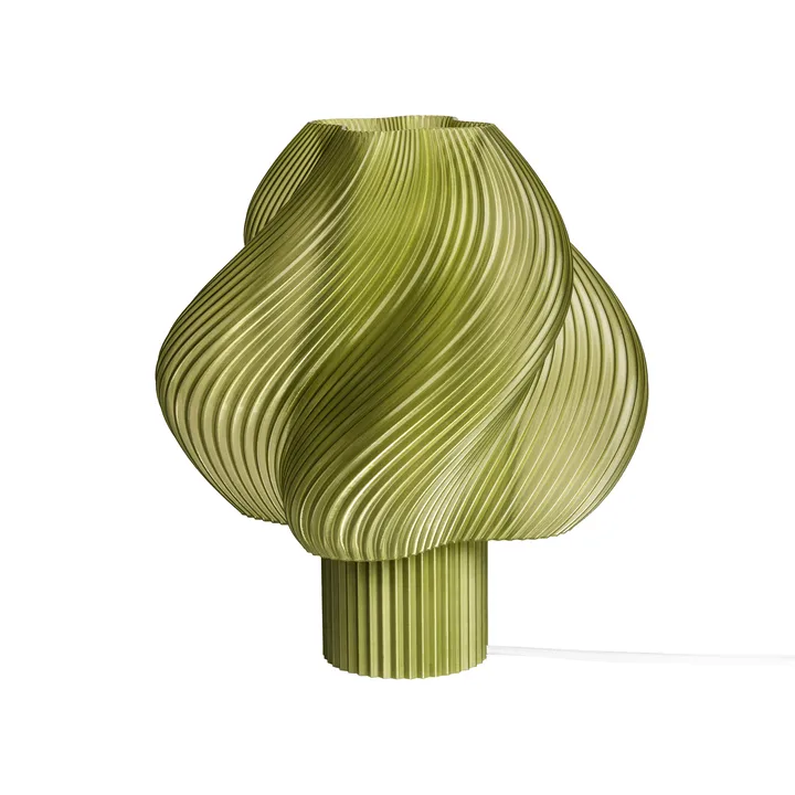 Lámpara de mesa Soft Serve - Olive, Regular, 26 cm - Crème Atelier