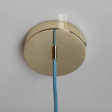 Lámpara de techo Soft Serve - Blueberry sorbet-brass, 01, 20 cm - Crème Atelier