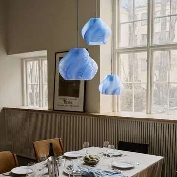 Lámpara de techo Soft Serve - Blueberry sorbet-brass, 02, 25 cm - Crème Atelier