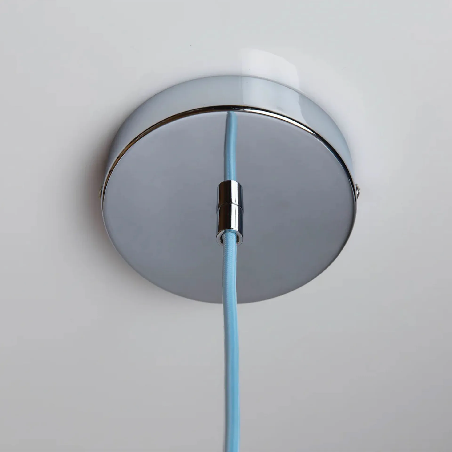 Lámpara de techo Soft Serve, Blueberry sorbet-chrome, 01, 20 cm Crème Atelier