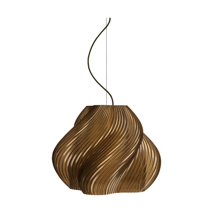 Lámpara de techo Soft Serve - Caramel-chrome, Mega, 60 cm - Crème Atelier