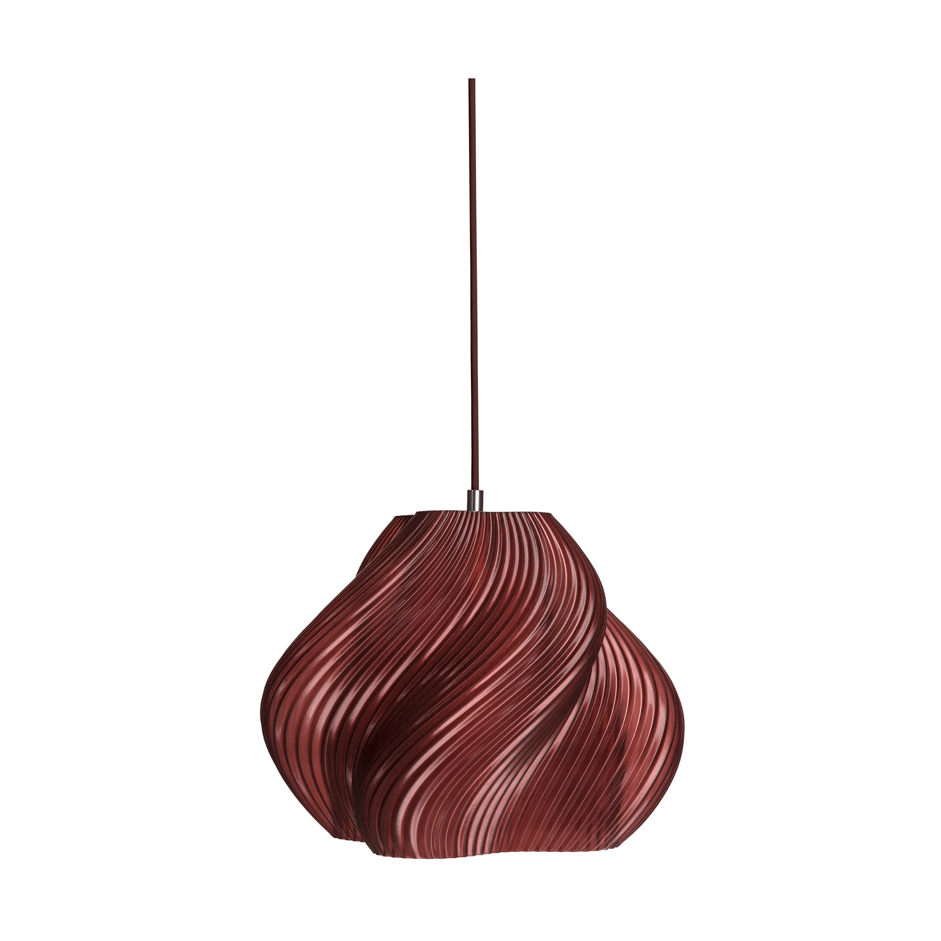 Lámpara de techo Soft Serve, Cherry-chrome, 03, 30 cm Crème Atelier