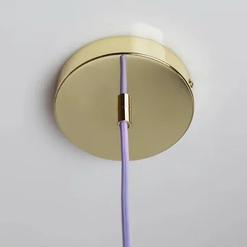 Lámpara de techo Soft Serve - Lavender sorbet-brass, 01, 20 cm - Crème Atelier