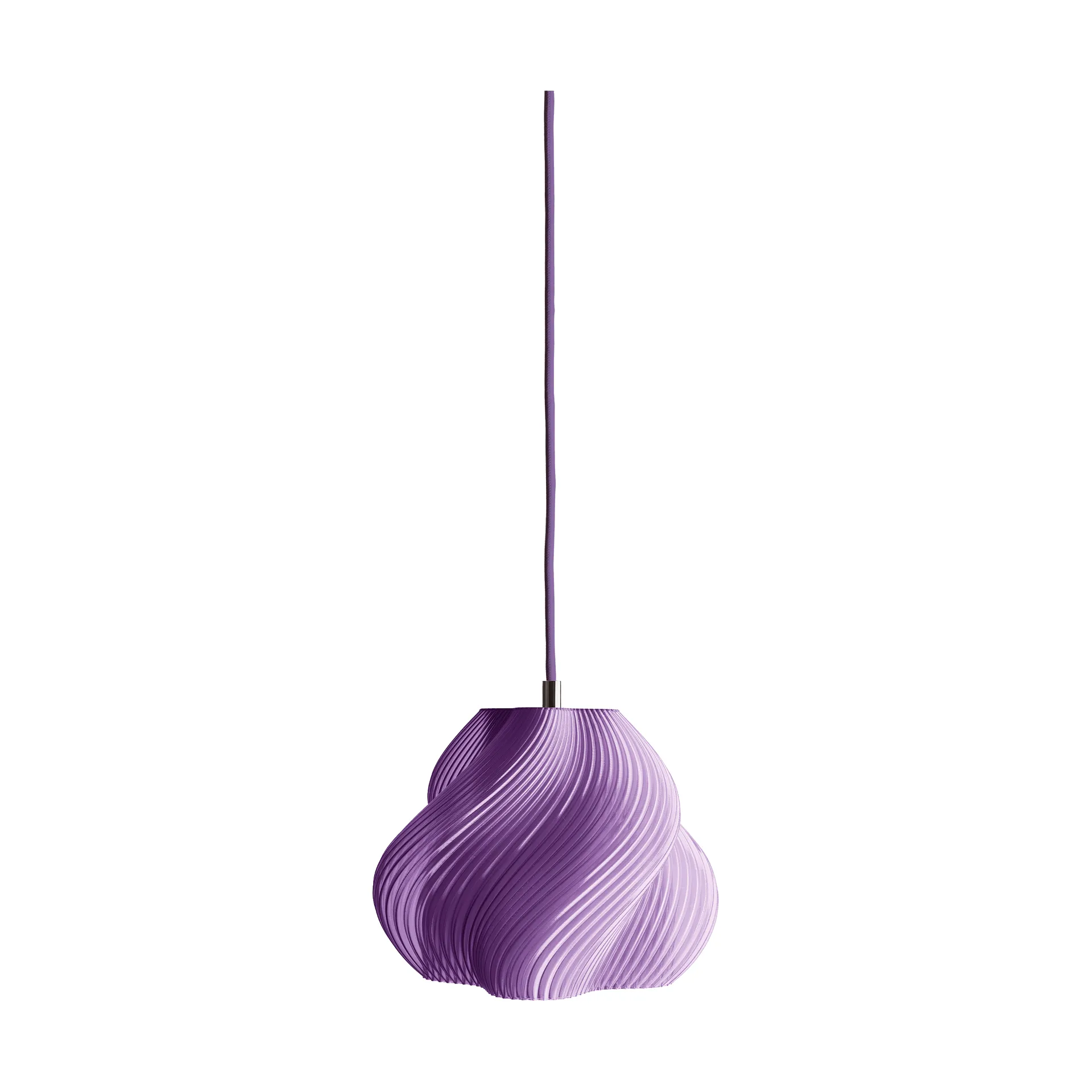 Lámpara de techo Soft Serve, Lavender sorbet-chrome, 01, 20 cm Crème Atelier