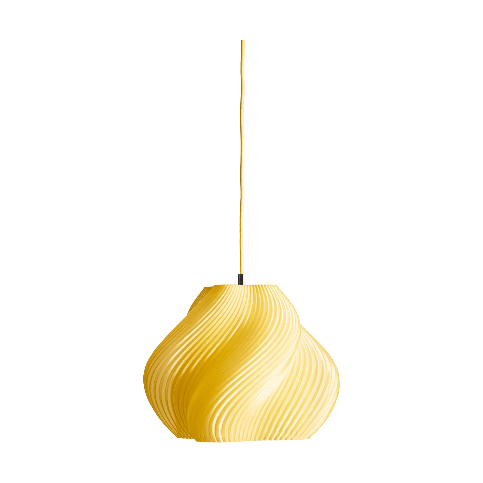 Lámpara de techo Soft Serve, Limoncello sorbet-chrome, 02, 25 cm Crème Atelier