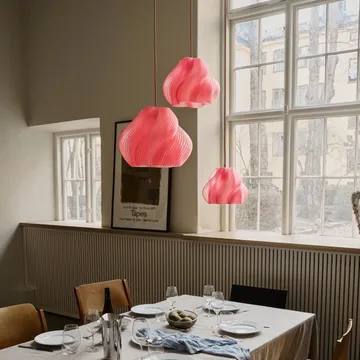 Lámpara de techo Soft Serve - Peach sorbet-brass, 01, 20 cm - Crème Atelier