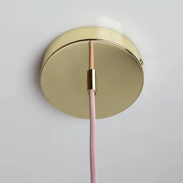 Lámpara de techo Soft Serve - Rose sorbet-brass, 01, 20 cm - Crème Atelier