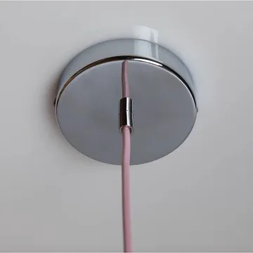 Lámpara de techo Soft Serve - Rose sorbet-chrome, 02, 25 cm - Crème Atelier