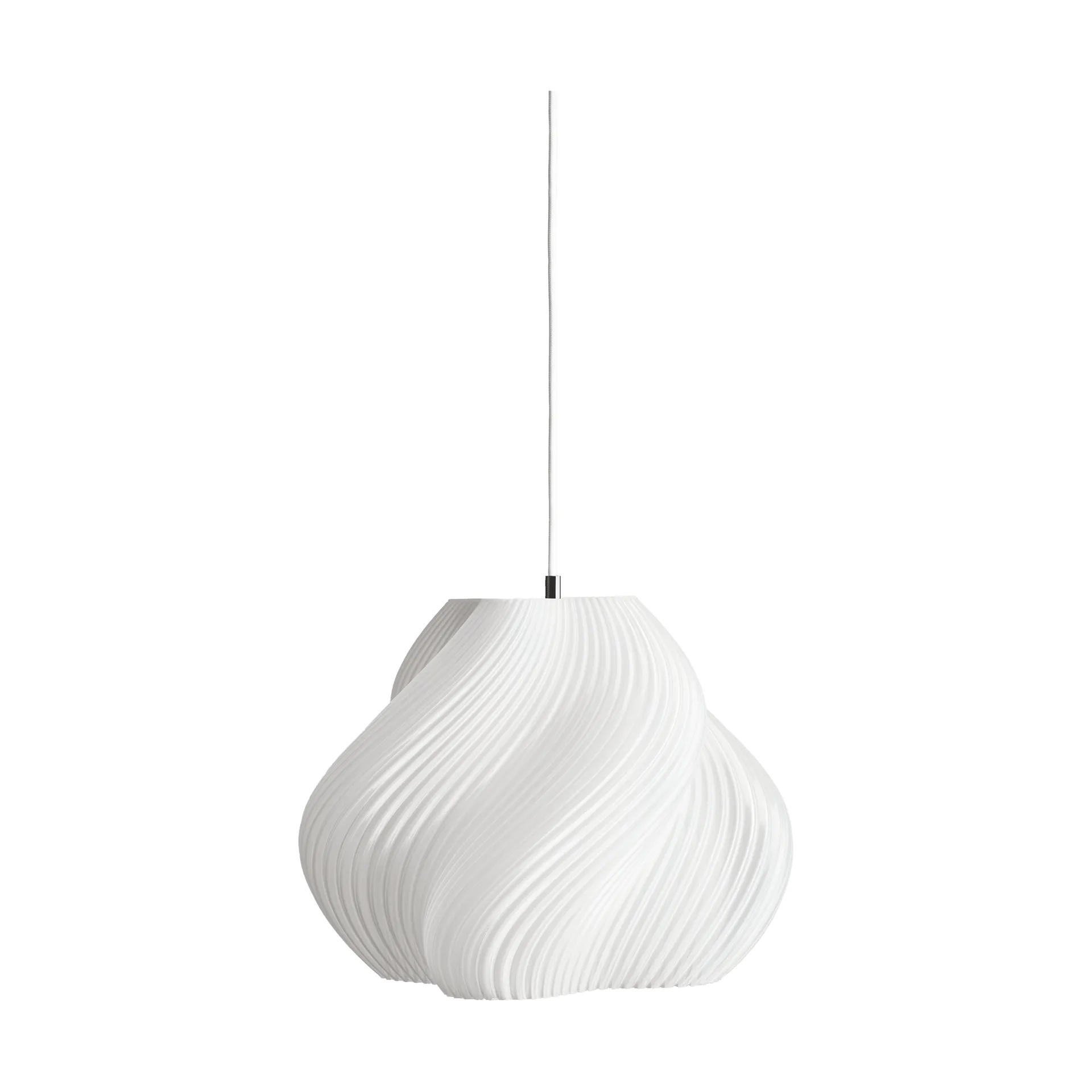 Lámpara de techo Soft Serve, White-brass, 03, 30 cm Crème Atelier