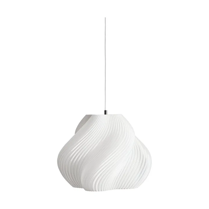 Lámpara de techo Soft Serve - White-brass, 03, 30 cm - Crème Atelier