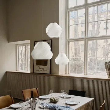 Lámpara de techo Soft Serve - White-chrome, 01, 20 cm - Crème Atelier