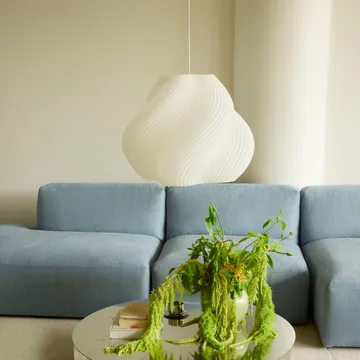 Lámpara de techo Soft Serve - White-chrome, Mega, 60 cm - Crème Atelier