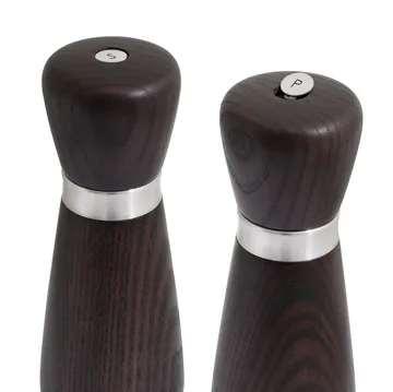 Molinillo de especias Kyoto - Brown glaze, FSC ash, 17 cm - Crushgrind
