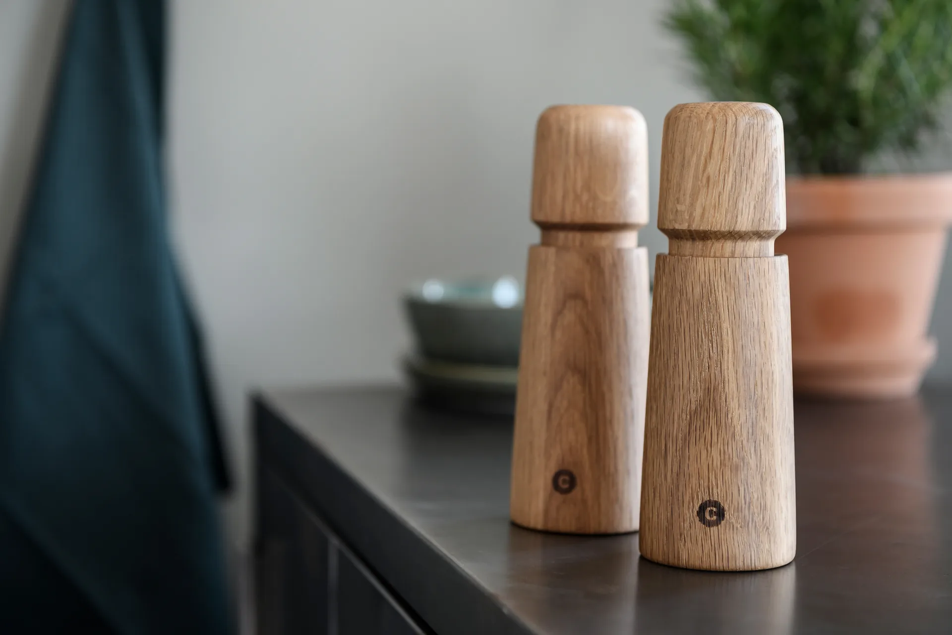 Molinillo de especias Stockholm , Natural, FSC oak, 17 cm Crushgrind