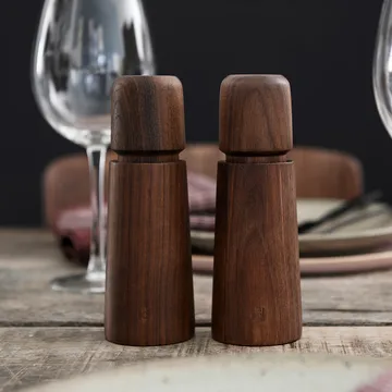 Molinillo de especias Stockholm  - Natural, FSC walnut, 17 cm - Crushgrind