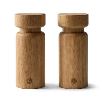 Set de molinillos de sal y pimienta Helsinki - Oak, 2 piezas - Crushgrind