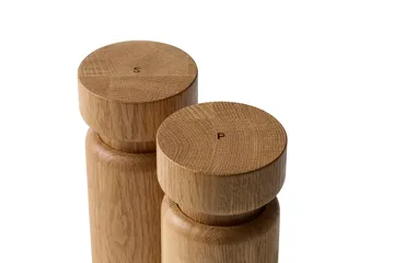 Set de molinillos de sal y pimienta Helsinki - Oak, mini, 2 piezas - Crushgrind