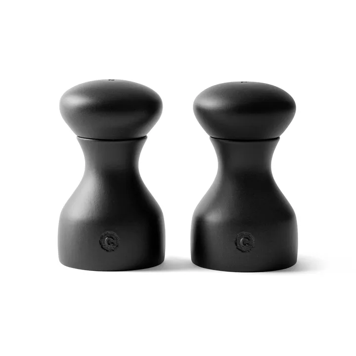 Set de molinillos de sal y pimienta Lyon - Black, 2 piezas - Crushgrind
