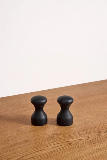 Set de molinillos de sal y pimienta Lyon - Black, 2 piezas - Crushgrind