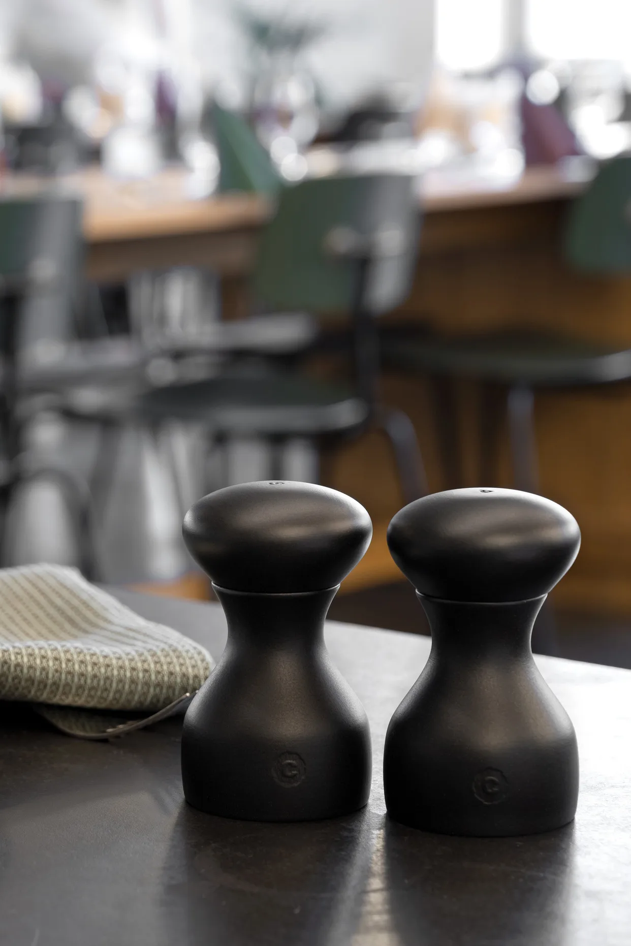 Set de molinillos de sal y pimienta Lyon, Black, 2 piezas Crushgrind