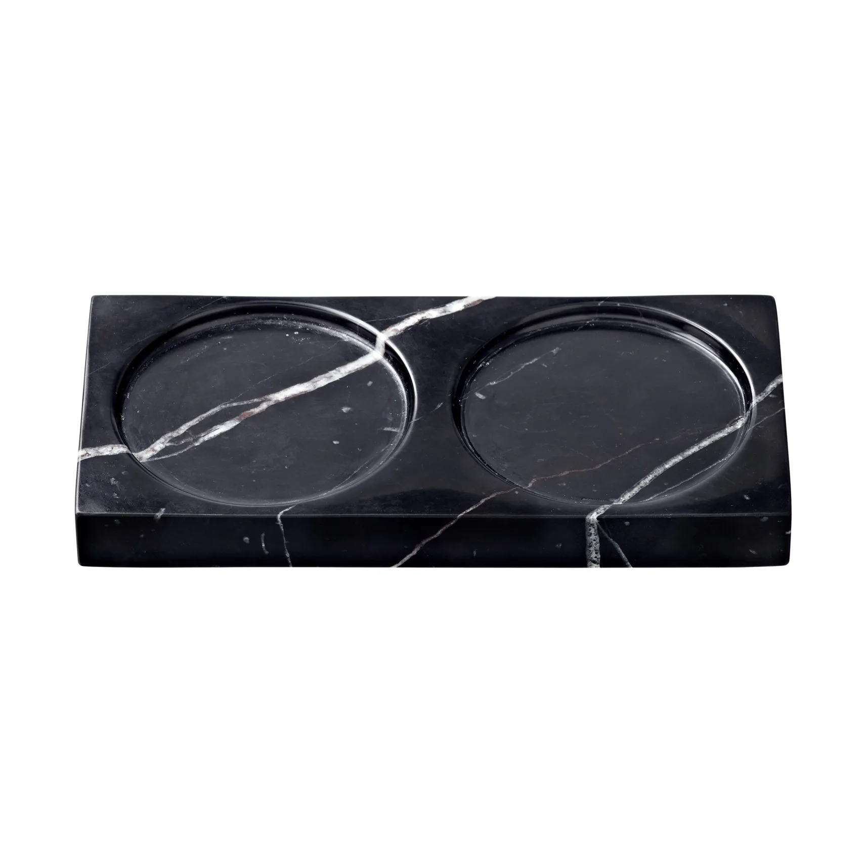 Soporte para molinillos de especias Tabletopper, Black marble Crushgrind