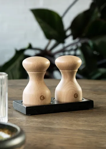 Soporte para molinillos de especias Tabletopper - Black marble - Crushgrind