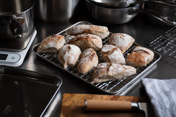 Bandeja gastro con rejilla de enfriamiento Culimat, 31,5x24,5x2,4cm Culimat