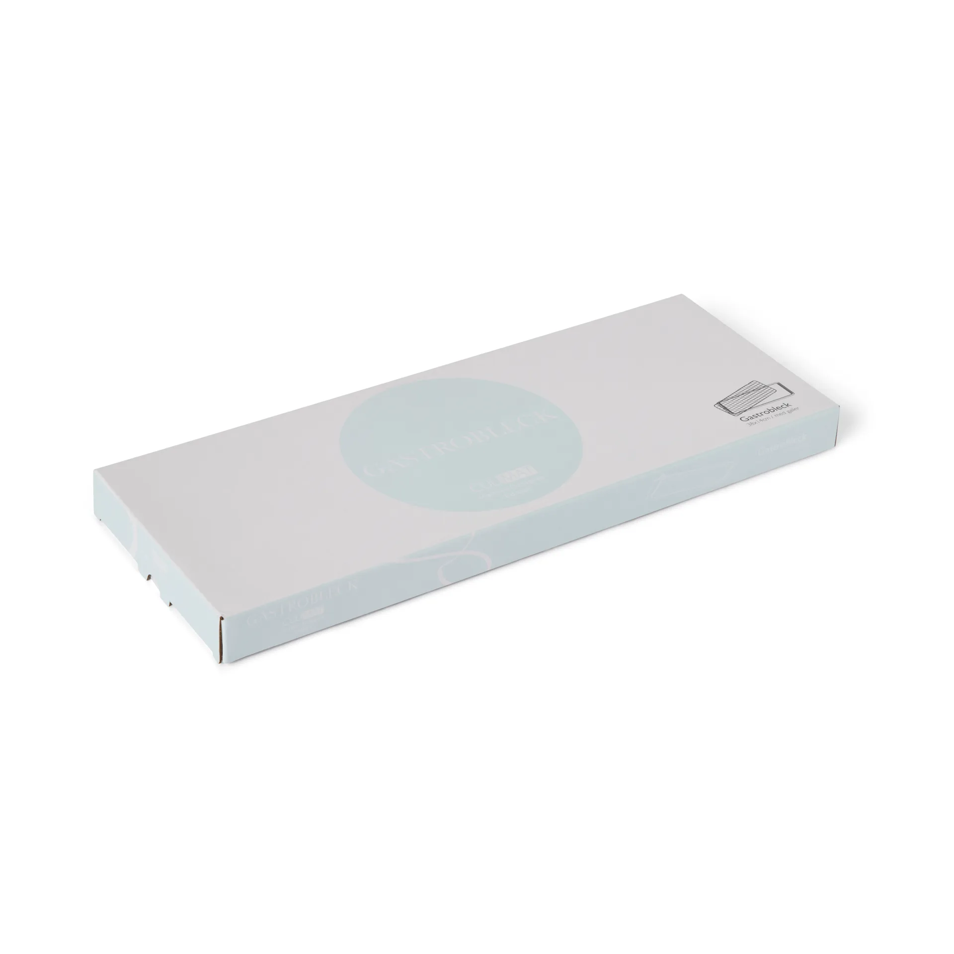 Bandeja gastro con rejilla de enfriamiento Culimat, Acero inoxidable, 38x14x2,5 cm Culimat