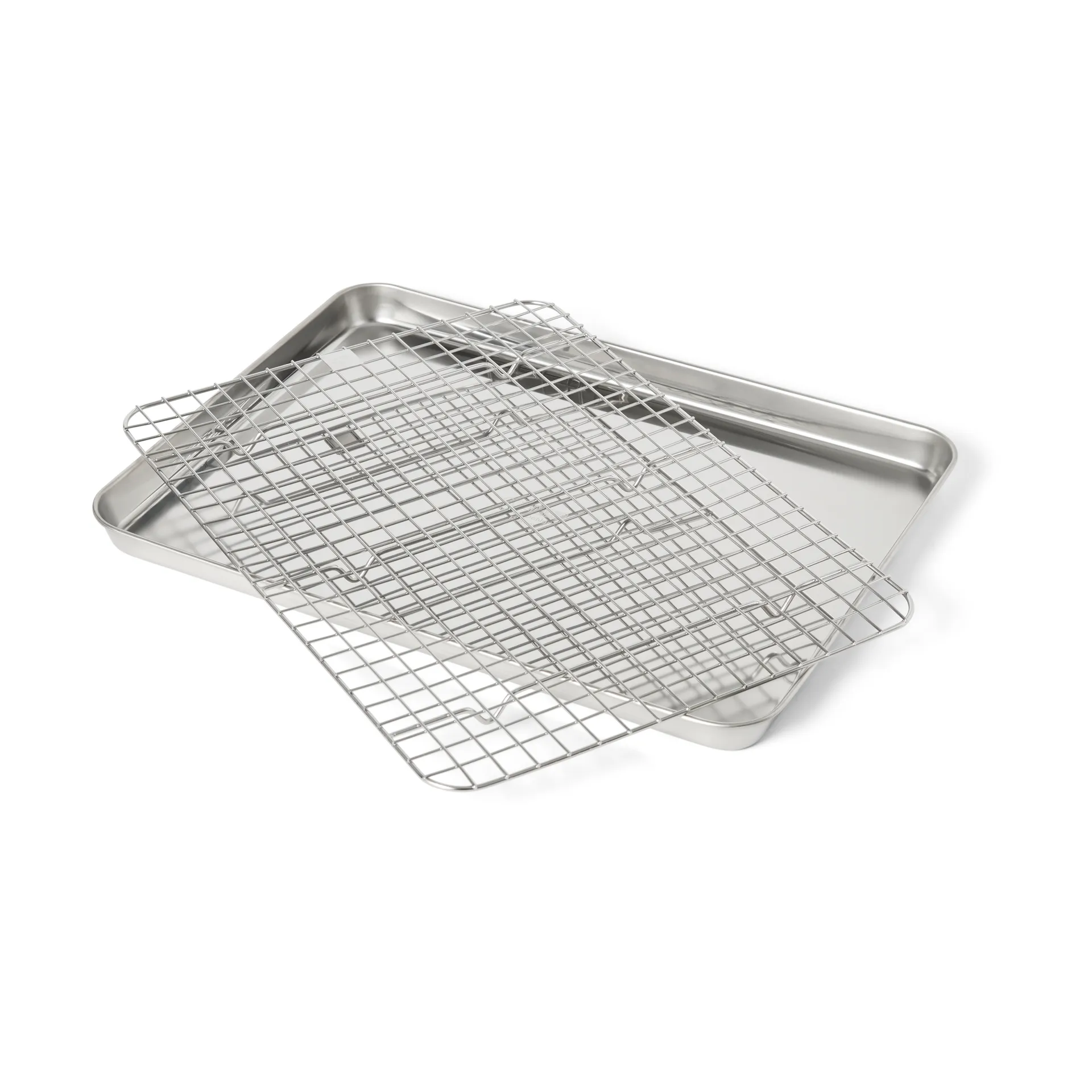 Bandeja gastro con rejilla de enfriamiento Culimat, Acero inoxidable, 40,5×30,5 cm Culimat