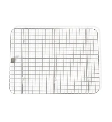 Bandeja gastro con rejilla de enfriamiento Culimat - Acero inoxidable, 40,5×30,5 cm - Culimat