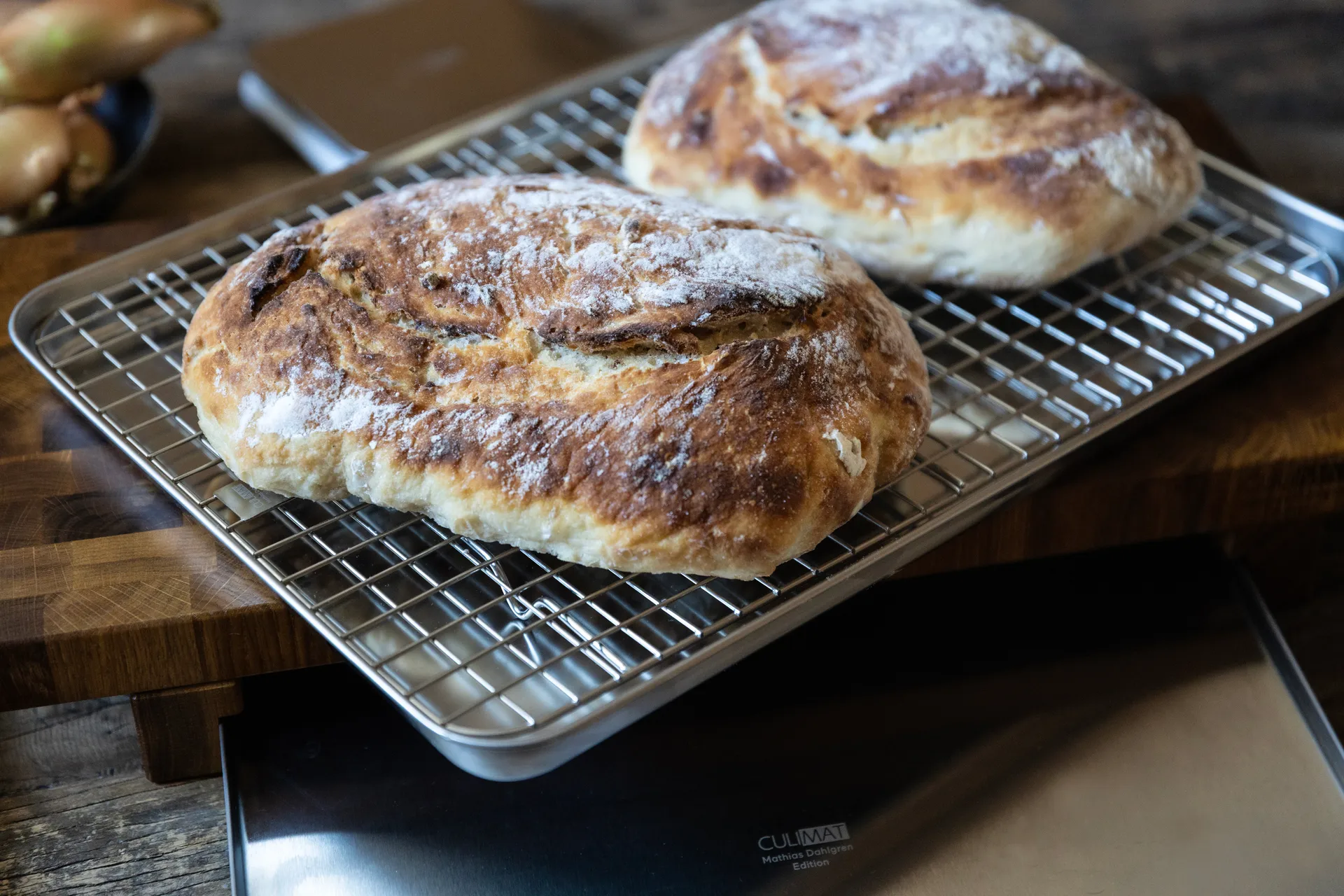 Bandeja gastro con rejilla de enfriamiento Culimat, Acero inoxidable, 40,5×30,5 cm Culimat