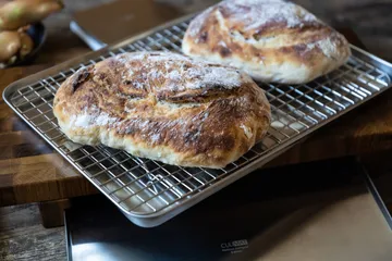 Bandeja gastro con rejilla de enfriamiento Culimat - Acero inoxidable, 40,5×30,5 cm - Culimat