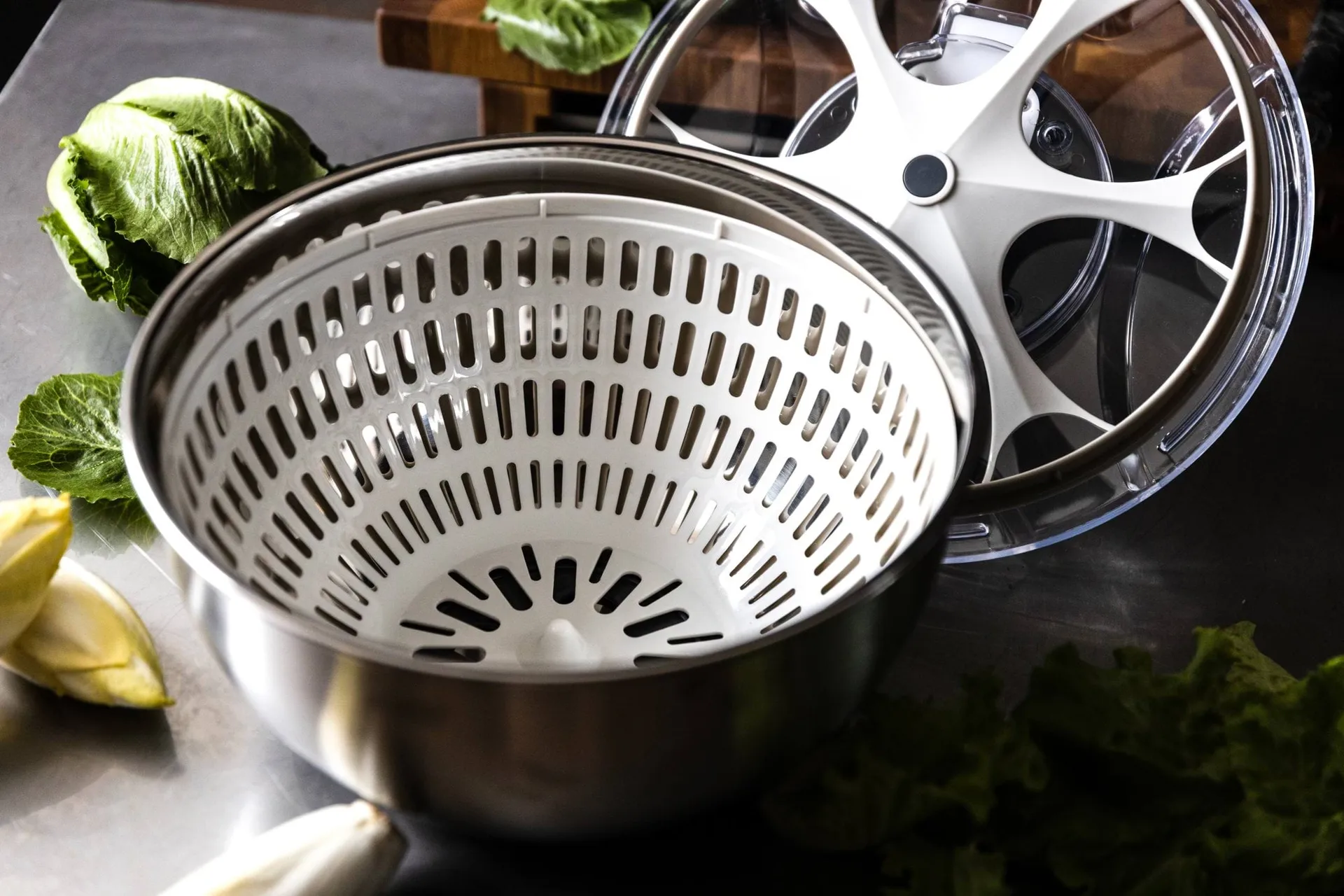 Centrifugadora de ensalada Culimat, Acero inoxidable, 5,5 L Culimat