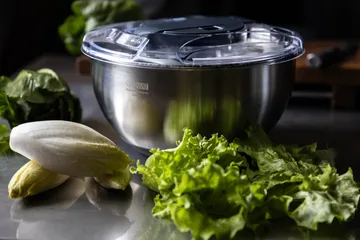 Centrifugadora de ensalada Culimat - Acero inoxidable, 5,5 L - Culimat