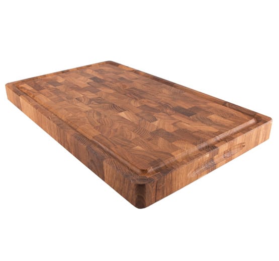 Tabla de cortar de roble con ranura - 50x30 cm - Culimat