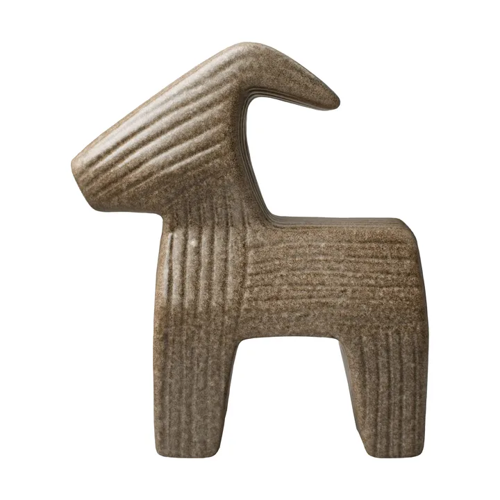 Adorno cabra de Navidad Bruse - Beige, small 14,5 cm - DBKD