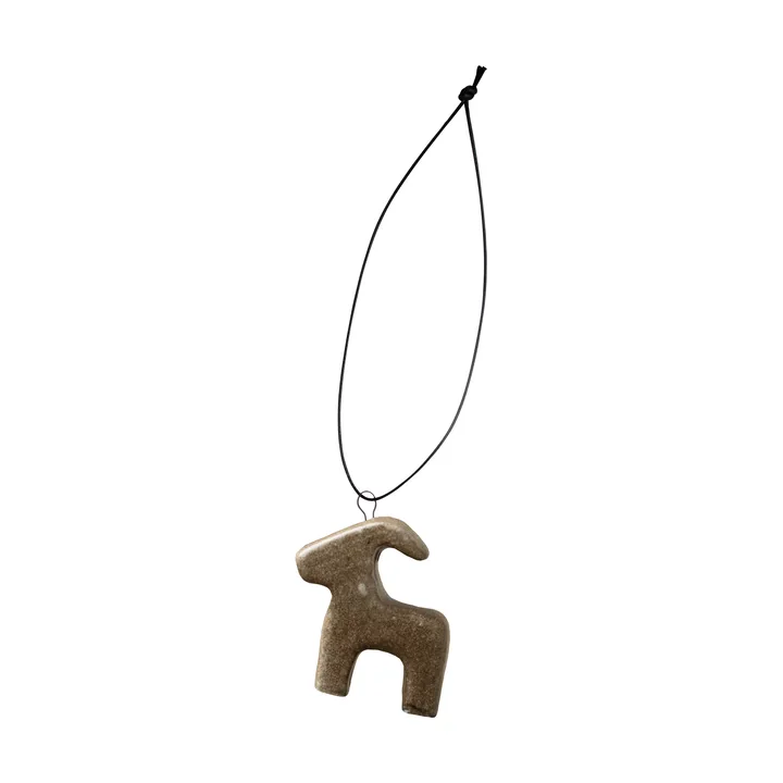 Adorno colgante Bruse - Beige, 4x3,5 cm - DBKD