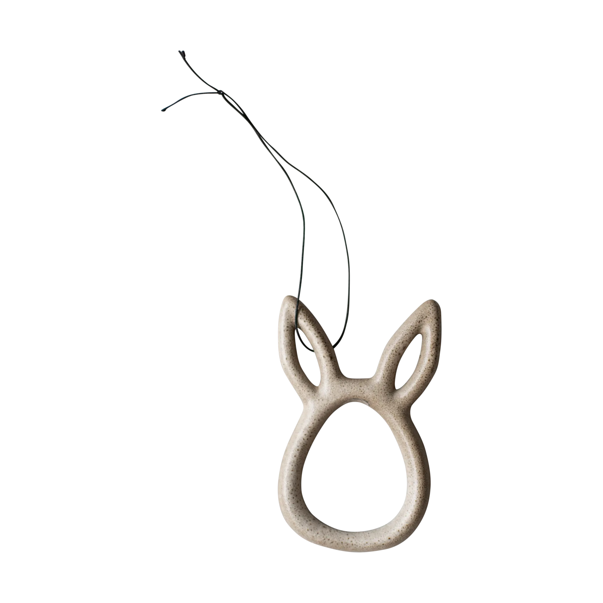 Adorno de Pascua 8 cm Sprinkle rabbit, Beige DBKD